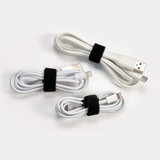 Wrap-It Storage 5 In. & 8 In. Black Self-Gripping Cable Ties (20-Pack) 420-48BL 542780