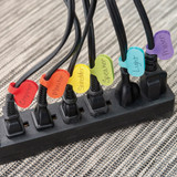 Wrap-It Storage Regular Multi-Color Cable Labels (12-Pack) 412-CL-V-MC 559464