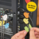 Wrap-It Storage Regular Multi-Color Cable Labels (12-Pack) 412-CL-V-MC 559464