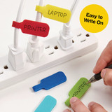 Wrap-It Storage Medium Multi-Color Cable Labels (10-Pack) 410-CL-MD-MC 559725