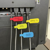 Wrap-It Storage Medium Multi-Color Cable Labels (10-Pack) 410-CL-MD-MC 559725