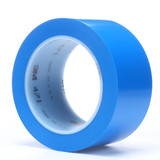 3m Vinyl Tape Blue, 2 x 36 yd 5.2 mil,PK24 04308