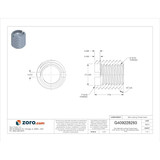 Manufacturer Varies Threaded Insert for Metal,PK5 313-524-PK5