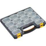 Plastic Parts Organizer with (14) Removable Storage Containers