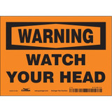Condor Safety Sign,5 in x 7 in,Vinyl 479K10