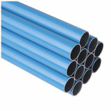 Fastpipe CompressedAir Aluminum Pipe,1",Blue,PK12 F2863-12
