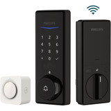Philips Palm Reader Electronic Deadbolt with Door Chime, Matte Black DDL250X-14HWC - MB 256220