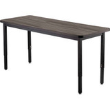 Interion Utility Table - 72 x 24 - Rustic Gray