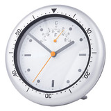 Manufacturer Varies Analog Clock,Plastic,7" Diameter 08610-05