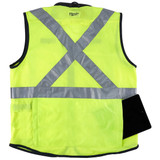 Milwaukee Tool Safety Vest,High Visibility,Yellow 48-73-5084