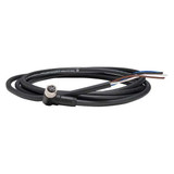 Telemecanique Sensors Cordset,16.4 ft.,Black,250VAC/300VDC XZCP1041L5