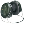 PELTOR™ Optime™ 101 Earmuff, 26 dB NRR, Dark Green, Behind-the-Head
