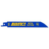 Metal Cutting Reciprocating Blades with WeldTec, 6 in x 1 7/8 in, 24 TPI