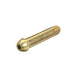 Regulator Inlet Nipple, 1/4 in (NPT), 3 in L, CGA-500/510/540/580