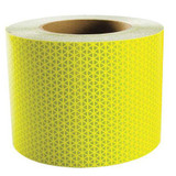 Oralite Reflective Tape,W 6 In,Lime 19718