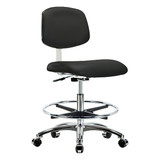 CR Vinyl Chr Chrome,Med,FR,Cast,Blk