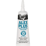 DAP Alex Plus 2.8 Oz. All-Purpose White Siliconized Acrylic Latex Caulk