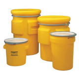 Eagle Mfg Salvage Drum,Yellow,0.18in 1665