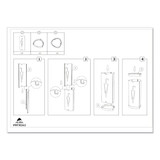 Alba Tri-Umbrella Stand,23",Black PMTRIA2N