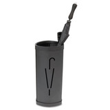 Alba Tri-Umbrella Stand,23",Black PMTRIA2N