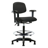 Manufacturer Varies Vinyl Chair,Hi,T,AA,FR,Stat,Blk BR-VHBCH-RG-T1-A1-CF-RG-8540