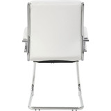 Boss Executive CaressoftPlus Chair With Metal B9479-WT