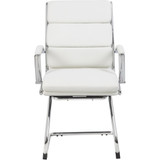 Boss Executive CaressoftPlus Chair With Metal B9479-WT