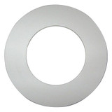 Manufacturer Varies Flange Gasket,8 in.,1/8 in.,White,PTFE 24SH-RG-0150-125-0800