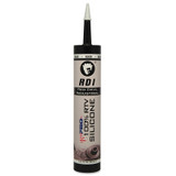 100% Silicone Architectural Grade RTV Sealant, 9.8 fl oz Cartridge, Black Pack of 12