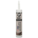 100% Silicone Architectural Grade RTV Sealant, 9.8 fl oz Cartridge, White Pack of 12
