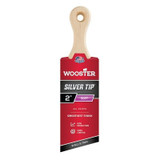 Silver Tip® Paint Brushes, 2 in W, Polyester, wood handle