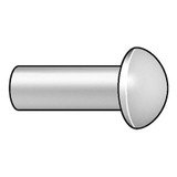 Manufacturer Varies Solid Rivet,5/16 in L,Dome,PK575 350405