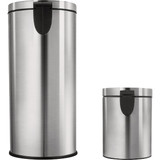 Ninestars 8 Gal. & 1.3 Gal. Stainless Steel Trash Cans (2-Count) CB-SOT-30-1-5-1 633490
