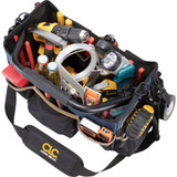 CLC 17-Pocket 15 In. Molded Base Open-Top Tool Bag