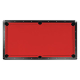 Championship Billiard Cloth Pool Table Felt,7 ft.,Red BG253RD