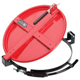 Pig Fast Latching Drum Lid,Red,Steel,30 gal DRM2072-RD