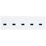 Brady Numbers And Letters,Dash,Black On White 9714-DSH