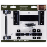 National Hardware 4-Piece Black Industrial Gate Kit