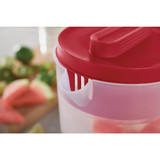 Rubbermaid 2 Qt. Simply Pour Plastic Pitcher with Multi-Function Lid 2122587 624780
