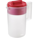 Rubbermaid 2 Qt. Simply Pour Plastic Pitcher with Multi-Function Lid 2122587 624780