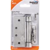 National Hardware 4 In. Stainless Steel Spring Hinge