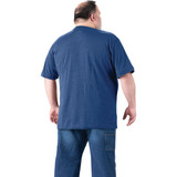 Berne Performance Men's Medium Space Blue Short Sleeve Pocket T-Shirt BSM38SBLR400 741977