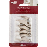 National Hardware Satin Nickel Hinge Pin Door Stop (5-Pack)
