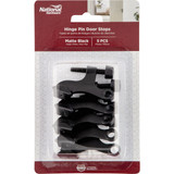 National Hardware Matte Black Hinge Pin Door Stop (5-Pack)