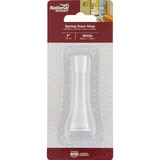 National Hardware 3 In. White Spring Door Stop
