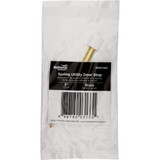National Hardware 3 In. Brass Spring Utility Door Stop