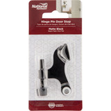 National Hardware Matte Black Hinge Pin Door Stop
