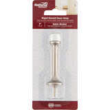 National Hardware 3 In. Satin Nickel Rigid Round Door Stop