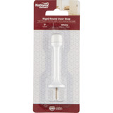 National Hardware 3 In. White Rigid Round Door Stop