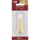 National Hardware 3 In. Brass Spring Door Stop